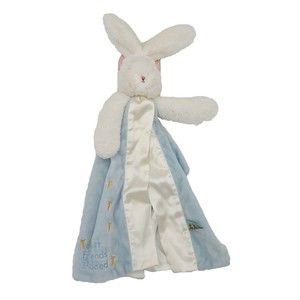 Bunnies by the Bay Buddy Blanket Blossom Bunny Blue 15 inch Rabbit Lovey 2016